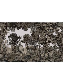 Graham & Brown Bodenham Wallpaper Mural, Charcoal
