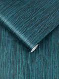 Graham & Brown Grasscloth Texture Wallpaper, Teal