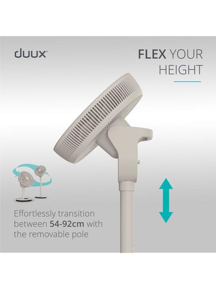 Duux Whisper Flex 2 Smart Fan, Stone - view 2, Stone