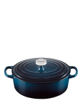 Le Creuset Signature Cast Iron Oval Casserole, Nuit