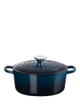 Le Creuset Signature Cast Iron Round Casserole, Nuit