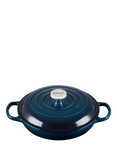 Le Creuset Cast Iron Signature Shallow Casserole, Nuit