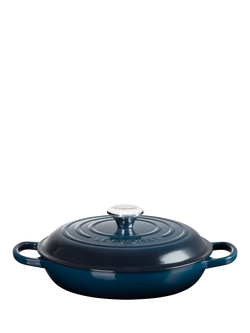 Le Creuset Cast Iron Signature Shallow Casserole - view 2, Nuit