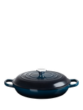 Le Creuset Cast Iron Signature Shallow Casserole, Nuit