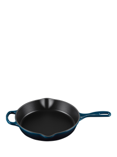 Le Creuset Cast Iron Deep Skillet, 26cm, Nuit