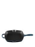 Le Creuset Cast Iron Signature Square Grillit, 26cm, Nuit