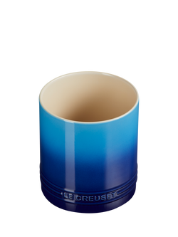 Le Creuset Stoneware Utensil Jar, 1.1L - view 2, Azure