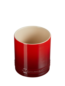 Le Creuset Stoneware Utensil Jar, 1.1L - view 2, Cerise