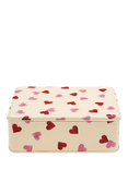 Emma Bridgewater Pink Hearts Deep Rectangular Tin
