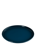 Le Creuset Stoneware Coupe Side Plate, 21.8cm, Nuit