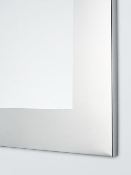 John Lewis Prism Rectangular Bathroom Mirror - view 2, 