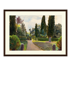 Tate + John Lewis Emily Sargent 'Villa Marlia, 1908' Framed Print, 52 x 72cm