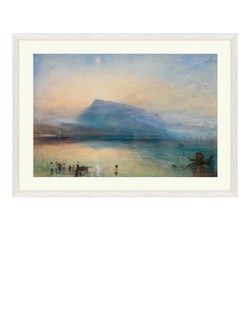 Tate + John Lewis JMW Turner 'The Blue Rigi, Sunrise, 1842' Framed Print, 52 x 72cm, Blue / Beige
