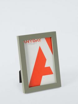 John Lewis ANYDAY MDF Poster Frame, Set of 2, 4 x 6" (10 x 15cm), Avocado Green, Avocado Green