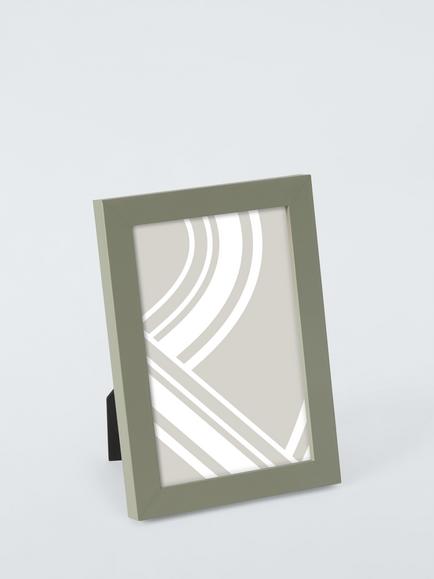 John Lewis MDF Photo Frame, Set of 2, 4 x 6" (10 x 15cm), Avocado Green, Avocado Green
