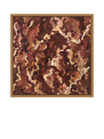 John Lewis Harlie Briggs 'Autumn Leaves' Framed Canvas Print, 86 x 86cm, Red/Brown