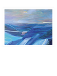 John Lewis Tiffany Lynch 'Across the Waves' Framed Print, 33.5 x 63.5cm, Blue