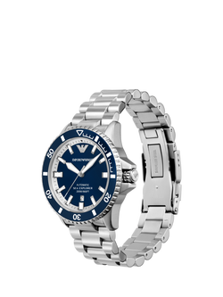 Emporio Armani AR60087 Men's Sea Explorer Bracelet Watch, Blue - view 2, Blue