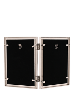 Impressions Elegance Mother of Pearl Double Photo Frame, White - view 2, White