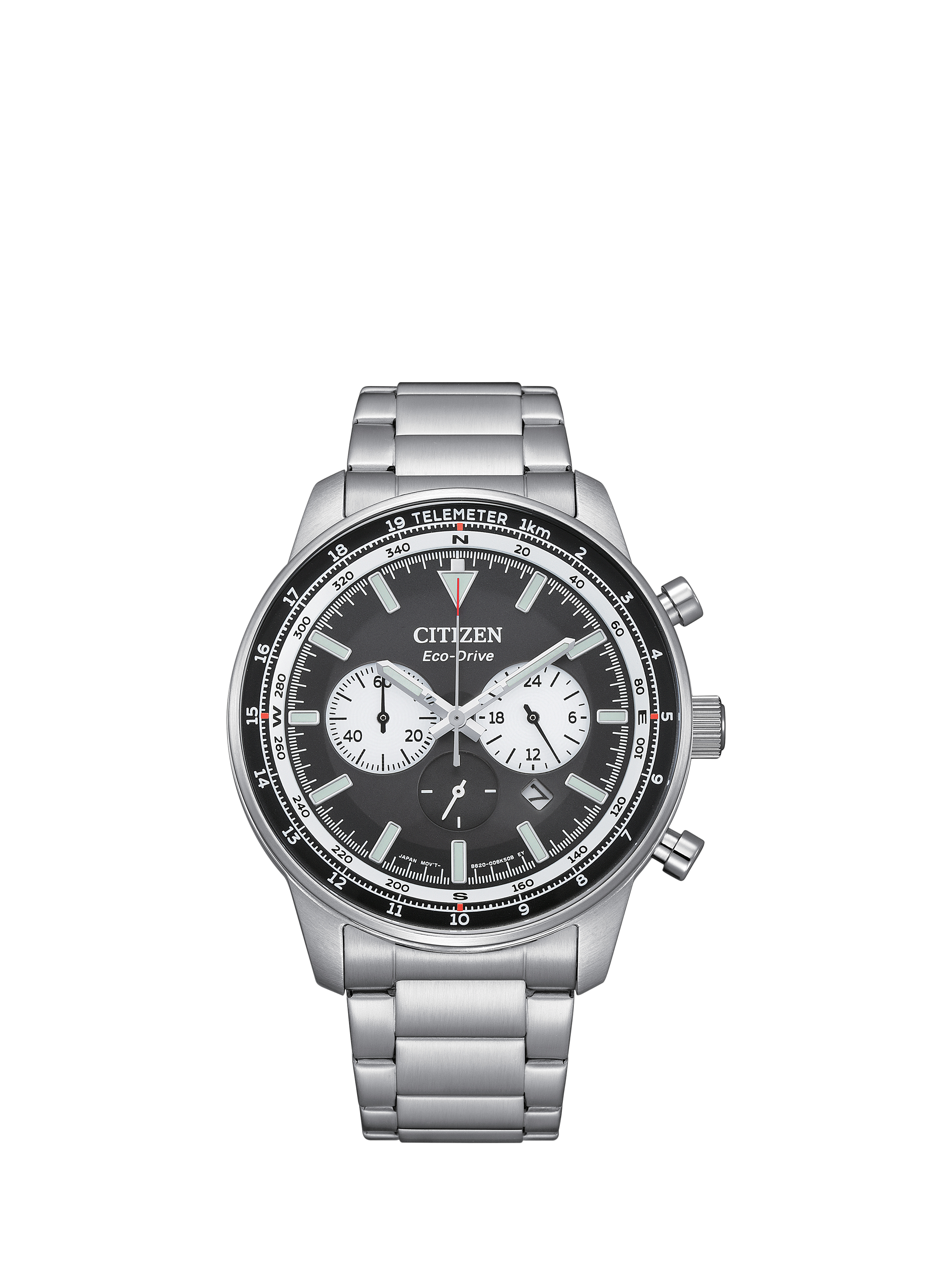 Product image 1 of 6, which shows Citizen CA4500-91E Men's Stainless Steel Bracelet Watch