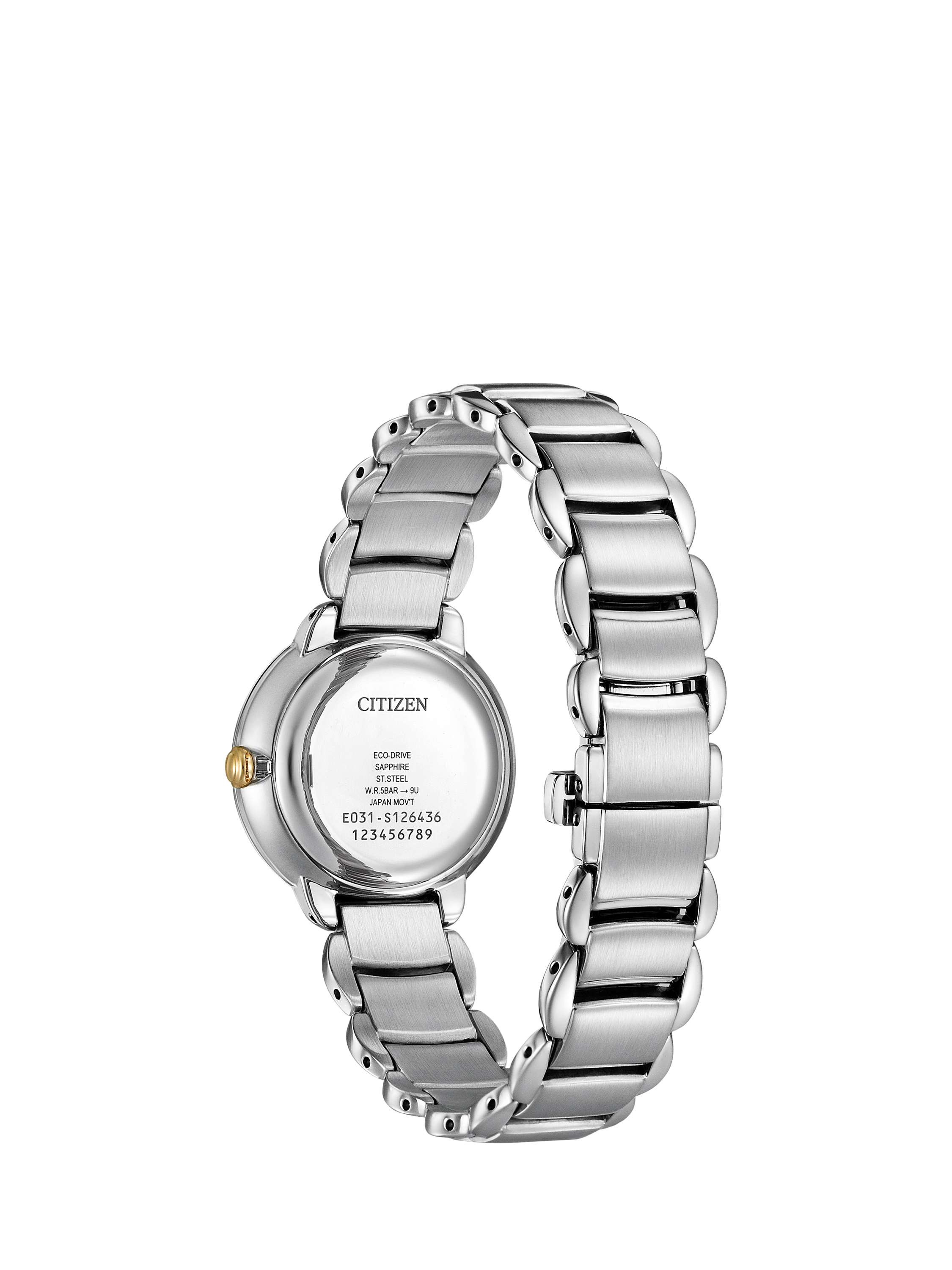 Product image 2 of 8, which shows Citizen EM0927-87Y Women's Mother Of Pearl Bracelet Watch