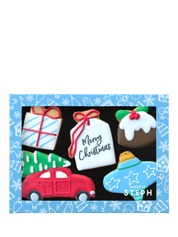 Baked by Steph Merry Christmas Treat Box, 109g, Multi