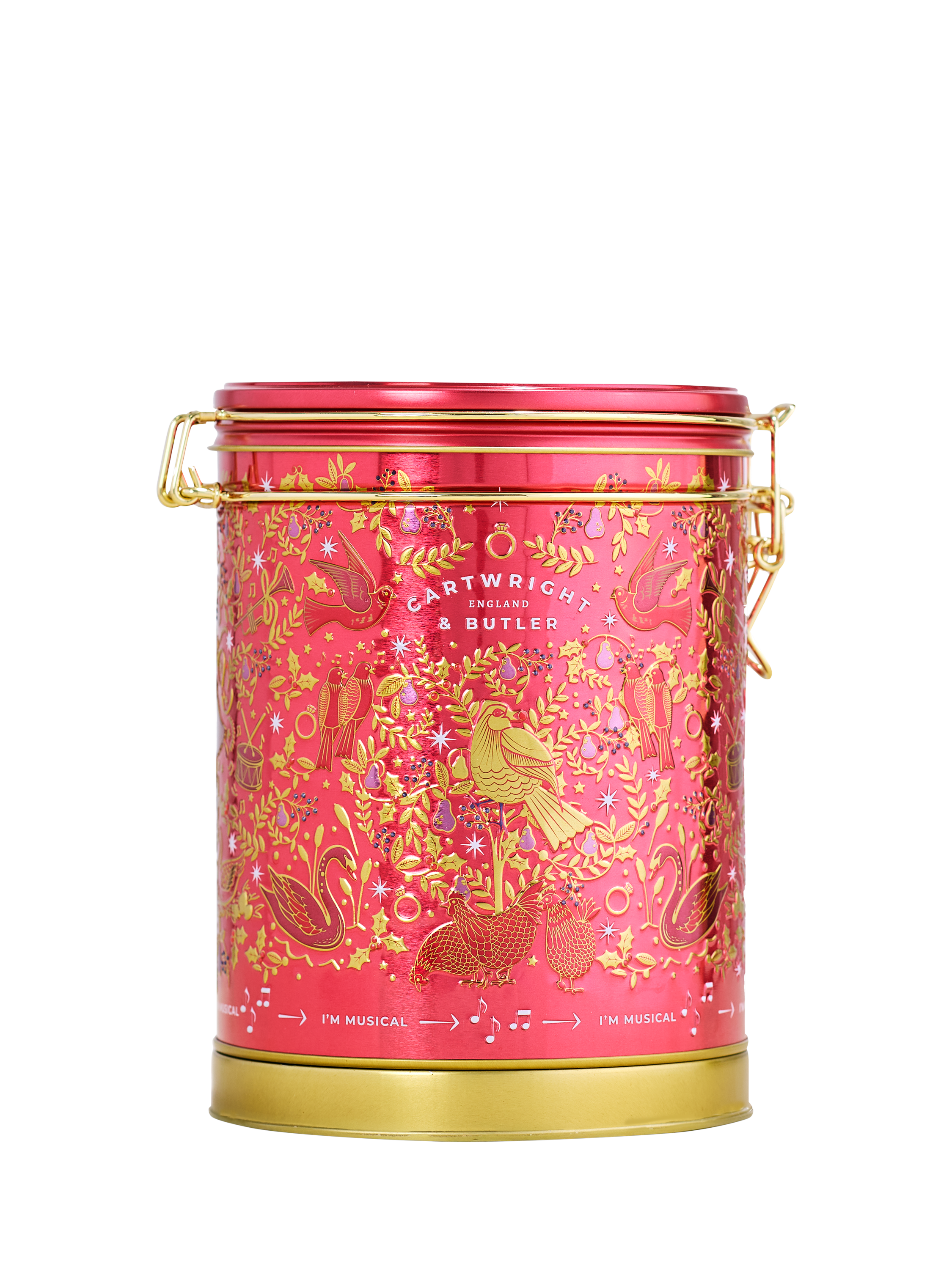 Cartwright & Butler Musical Biscuit Barrel, 400g