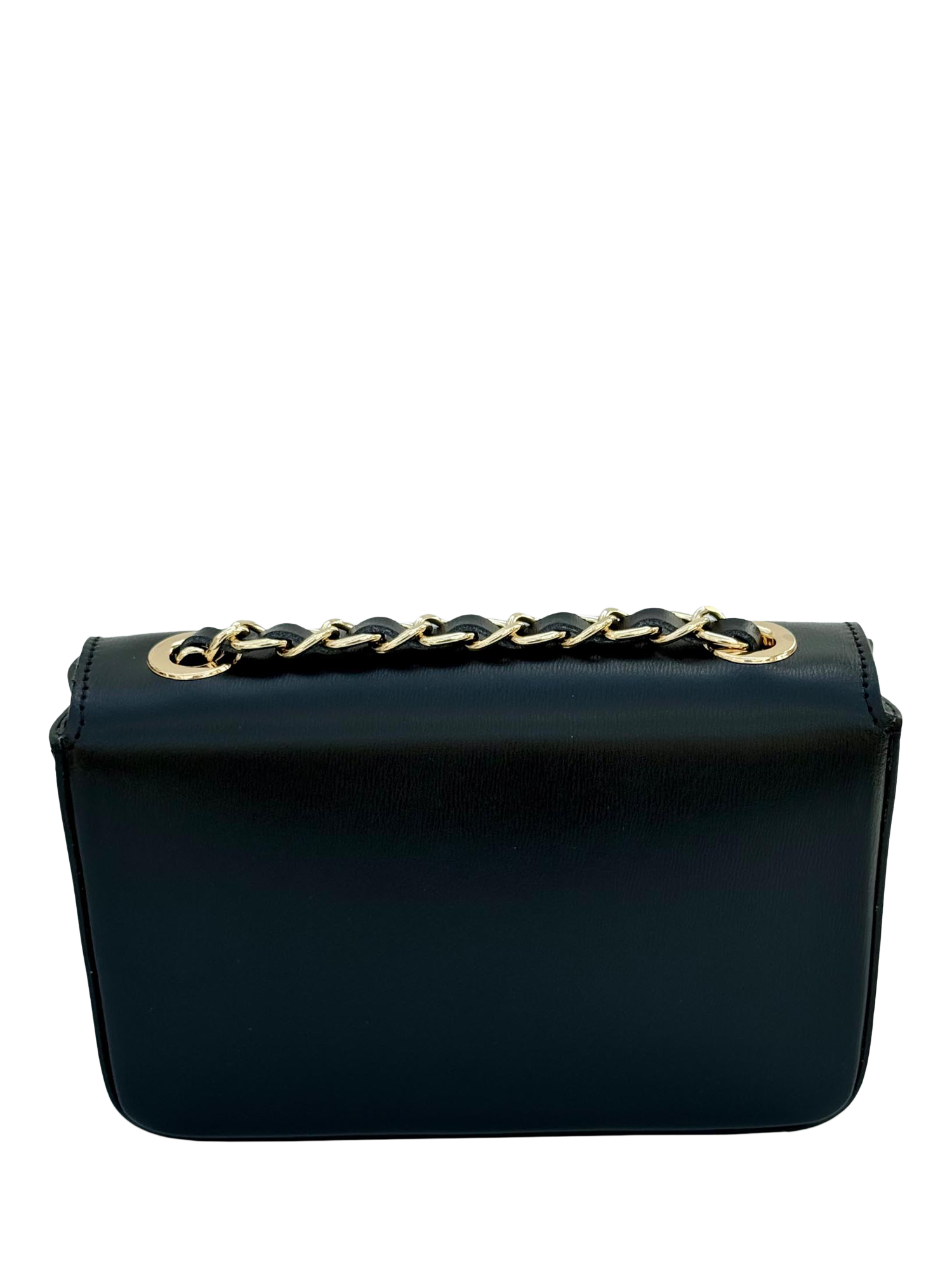 Product image 6 of 6, which shows Apatchy London The Grace Small Leather Crossbody Bag, Black