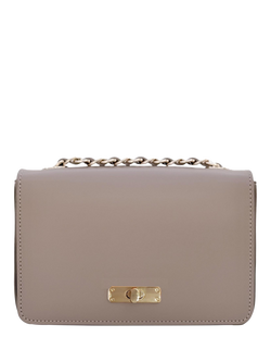 Apatchy London The Grace Small Leather Crossbody Bag, Mocha