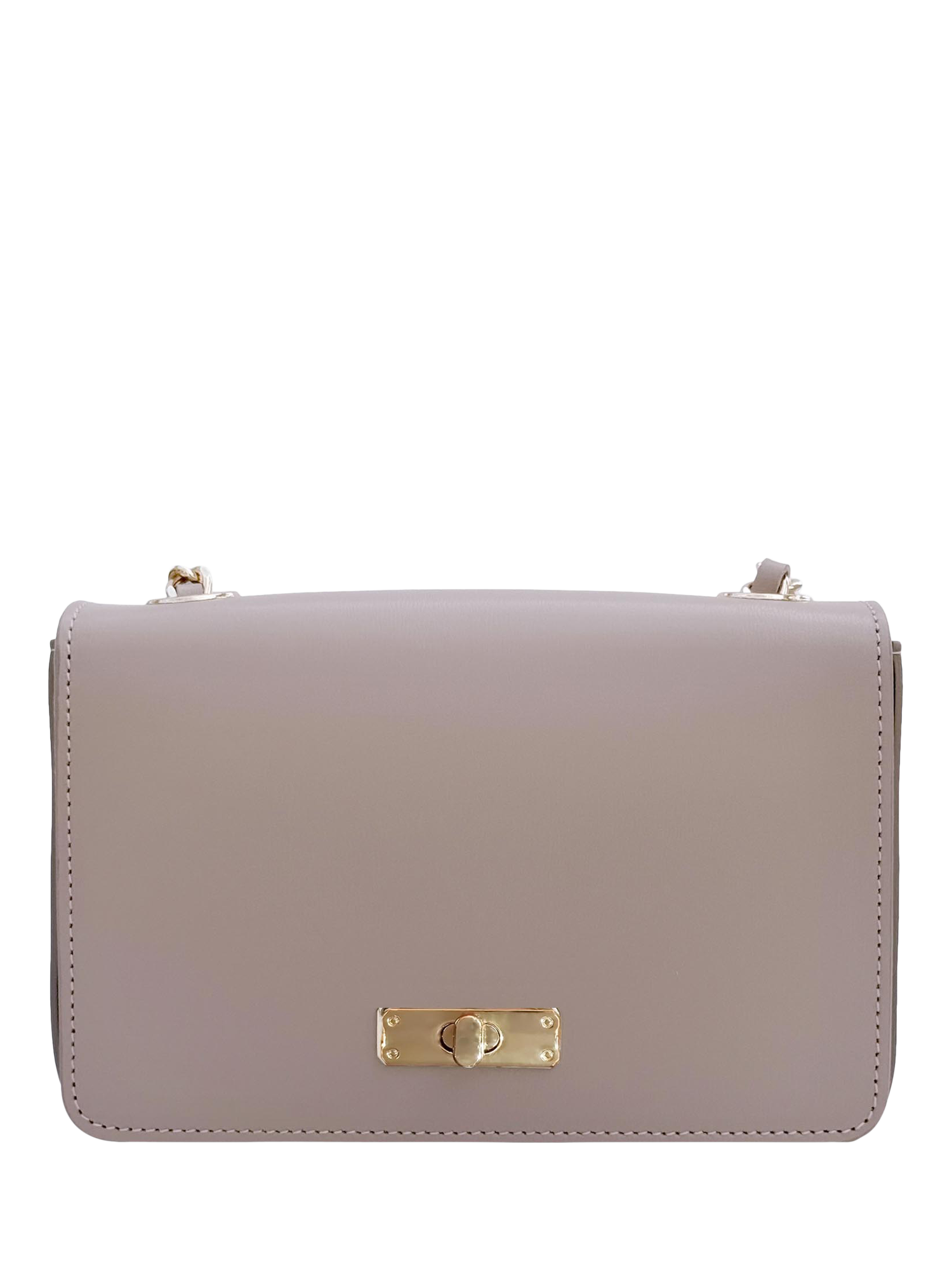 Product image 2 of 5, which shows Apatchy London The Grace Small Leather Crossbody Bag, Mocha