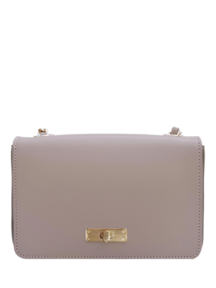 Apatchy London The Grace Small Leather Crossbody Bag - view 2, Mocha