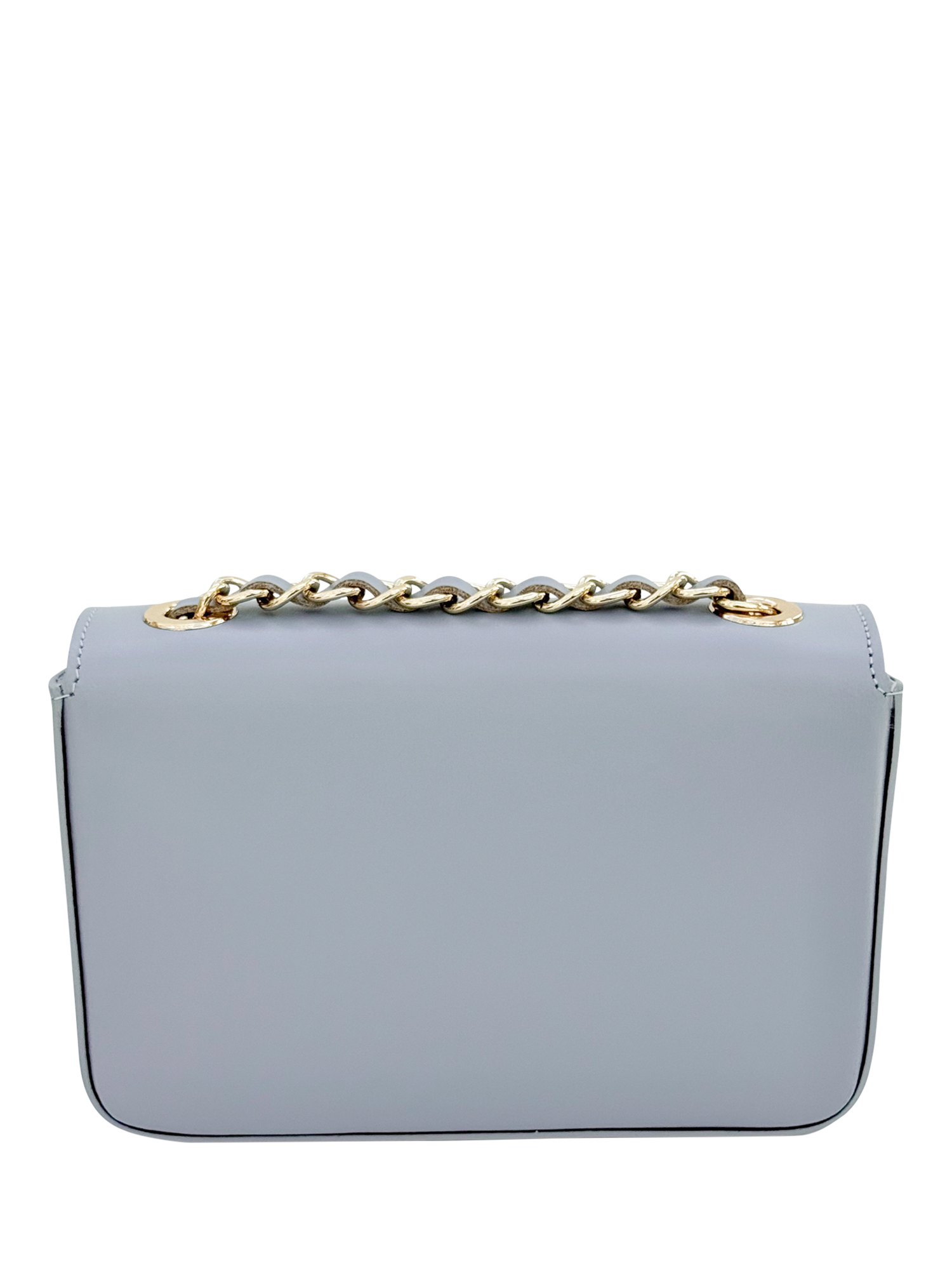 Product image 4 of 5, which shows Apatchy London The Grace Small Leather Crossbody Bag, Sky