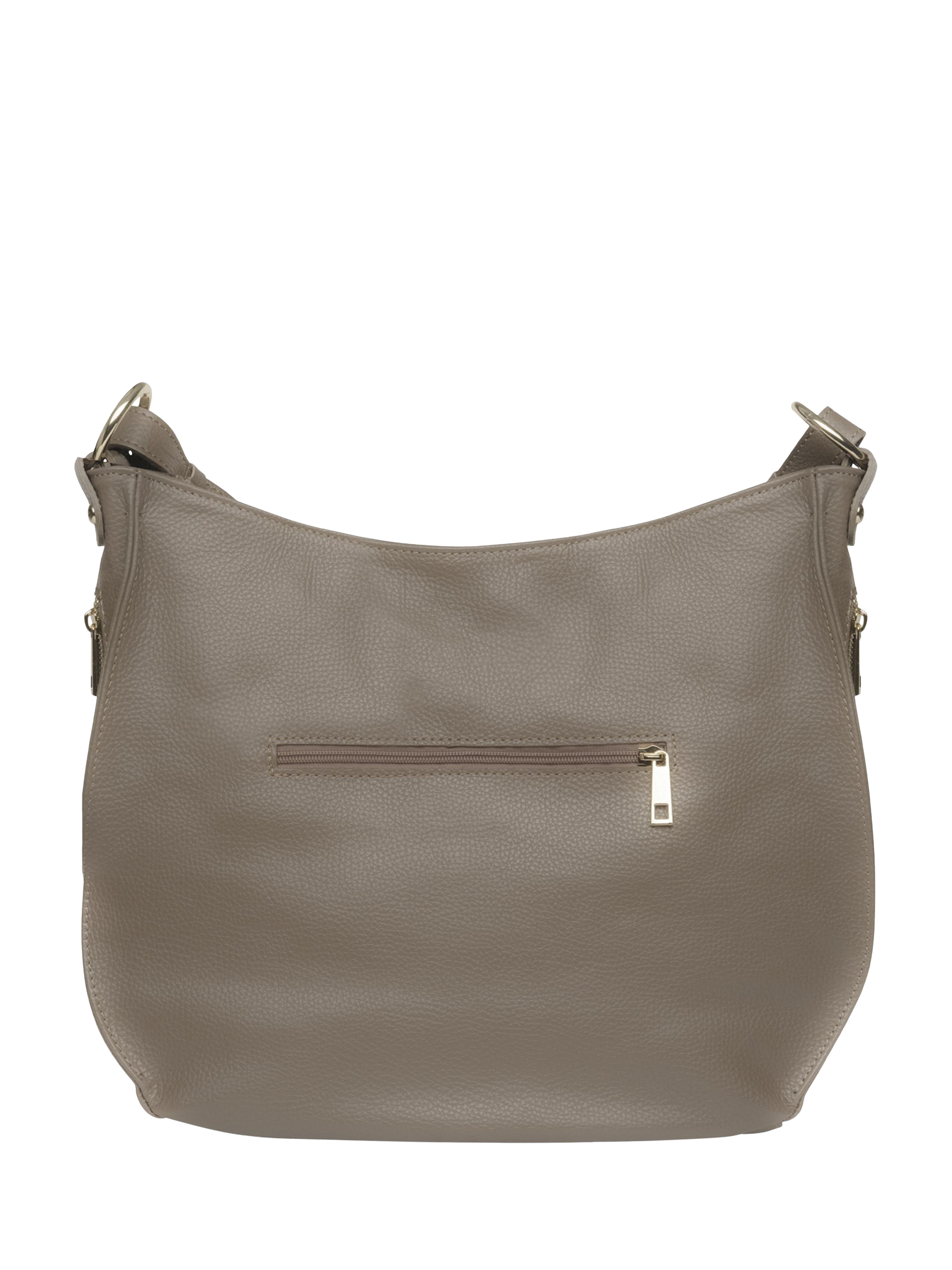 Product image 5 of 6, which shows Apatchy London The Harriet Leather Hobo Bag, Mink
