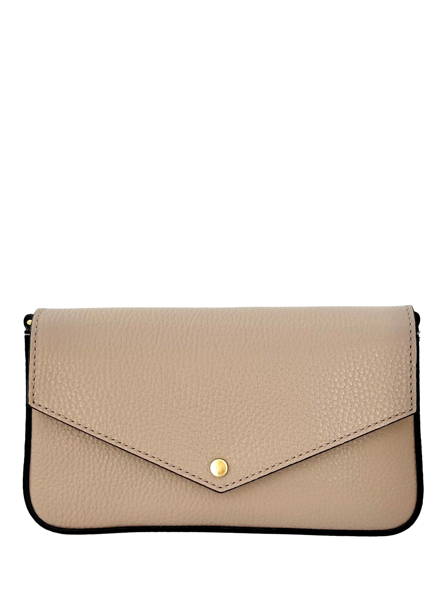 Product image 4 of 7, which shows Apatchy London Munro Leather Shoulder Bag, Blush