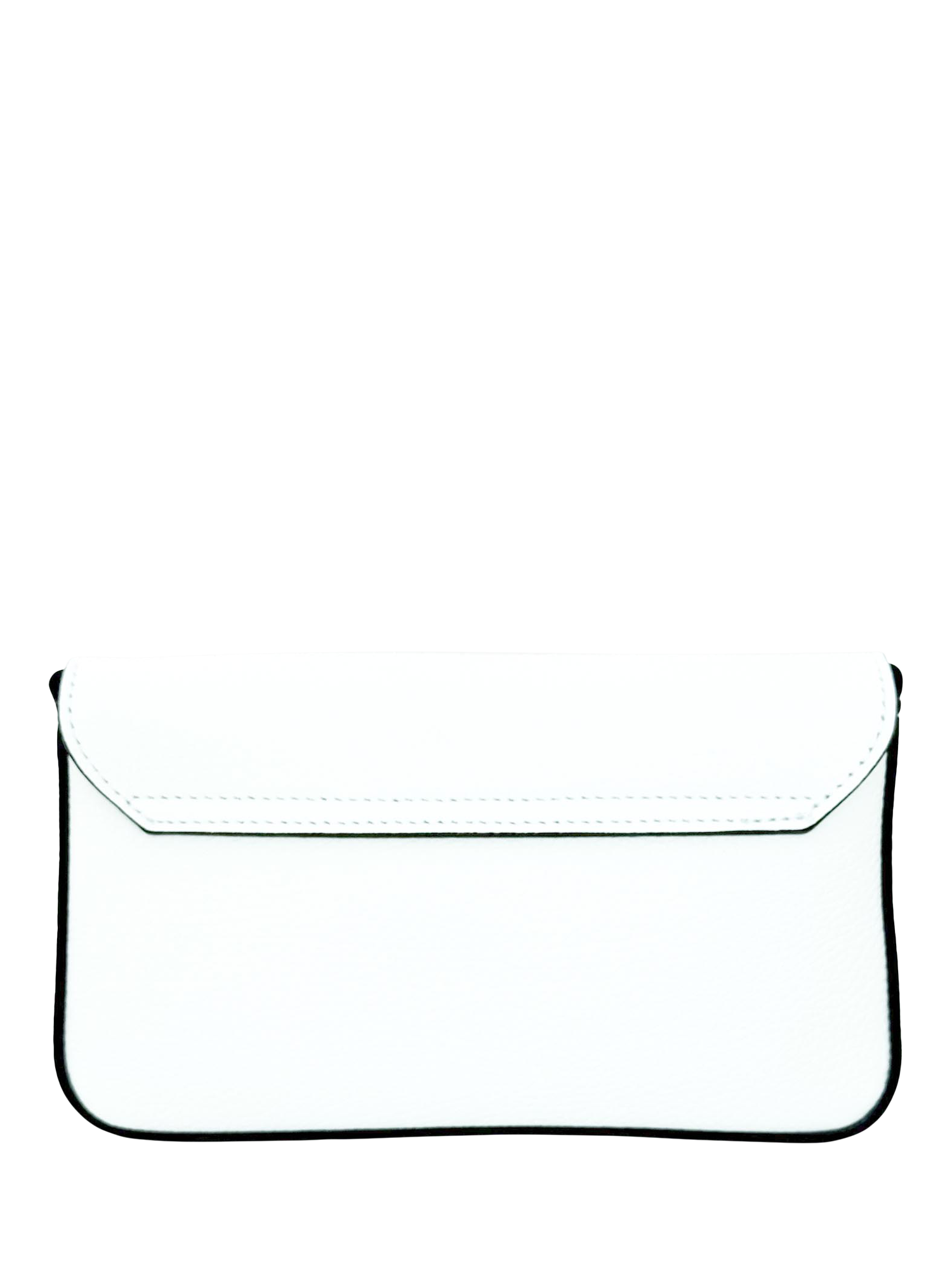 Product image 5 of 7, which shows Apatchy London Munro Leather Shoulder Bag, White