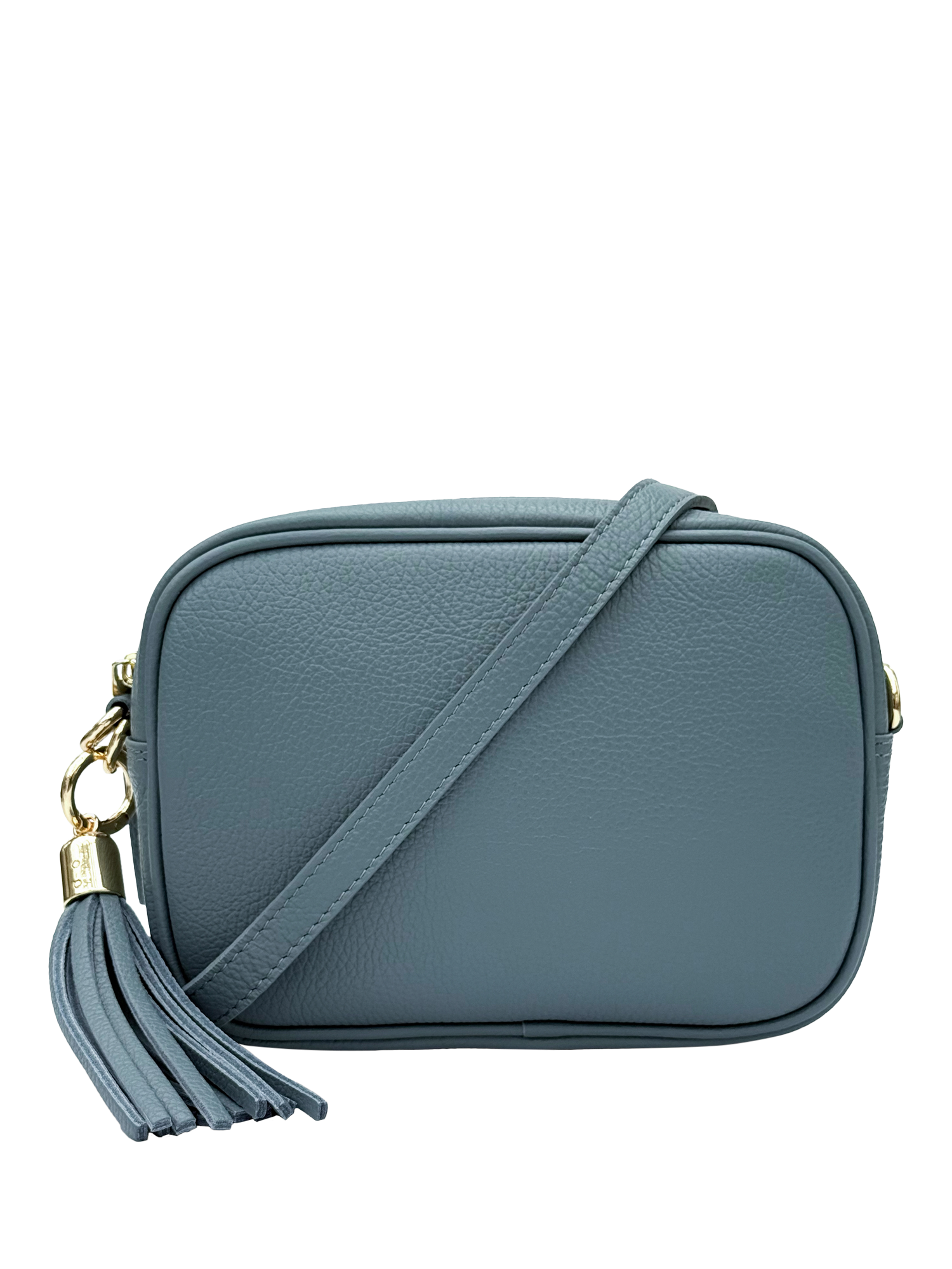 Product image 1 of 6, which shows Apatchy London Leather Crossbody Camera Bag, Ocean