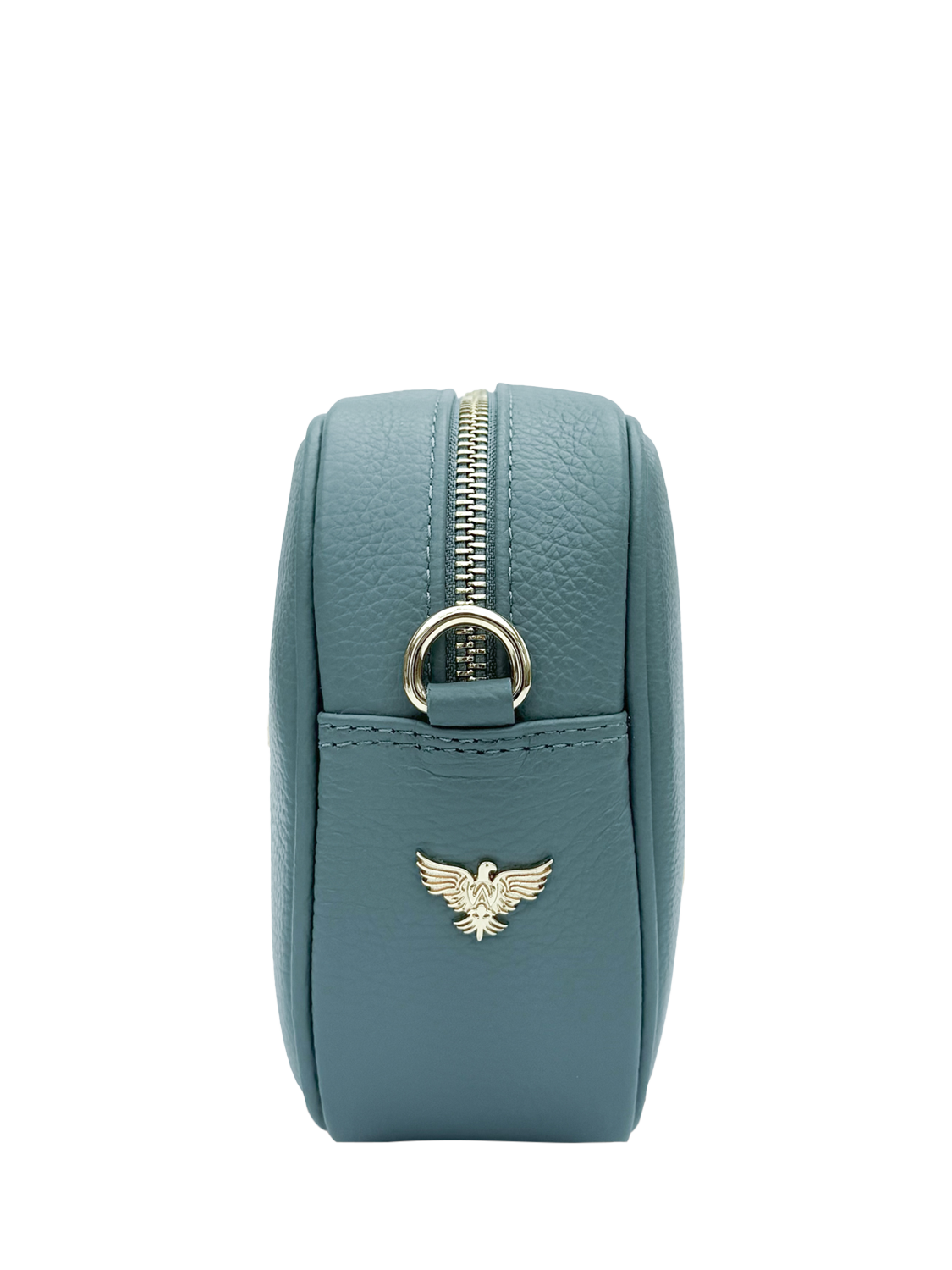 Product image 3 of 6, which shows Apatchy London Leather Crossbody Camera Bag, Ocean