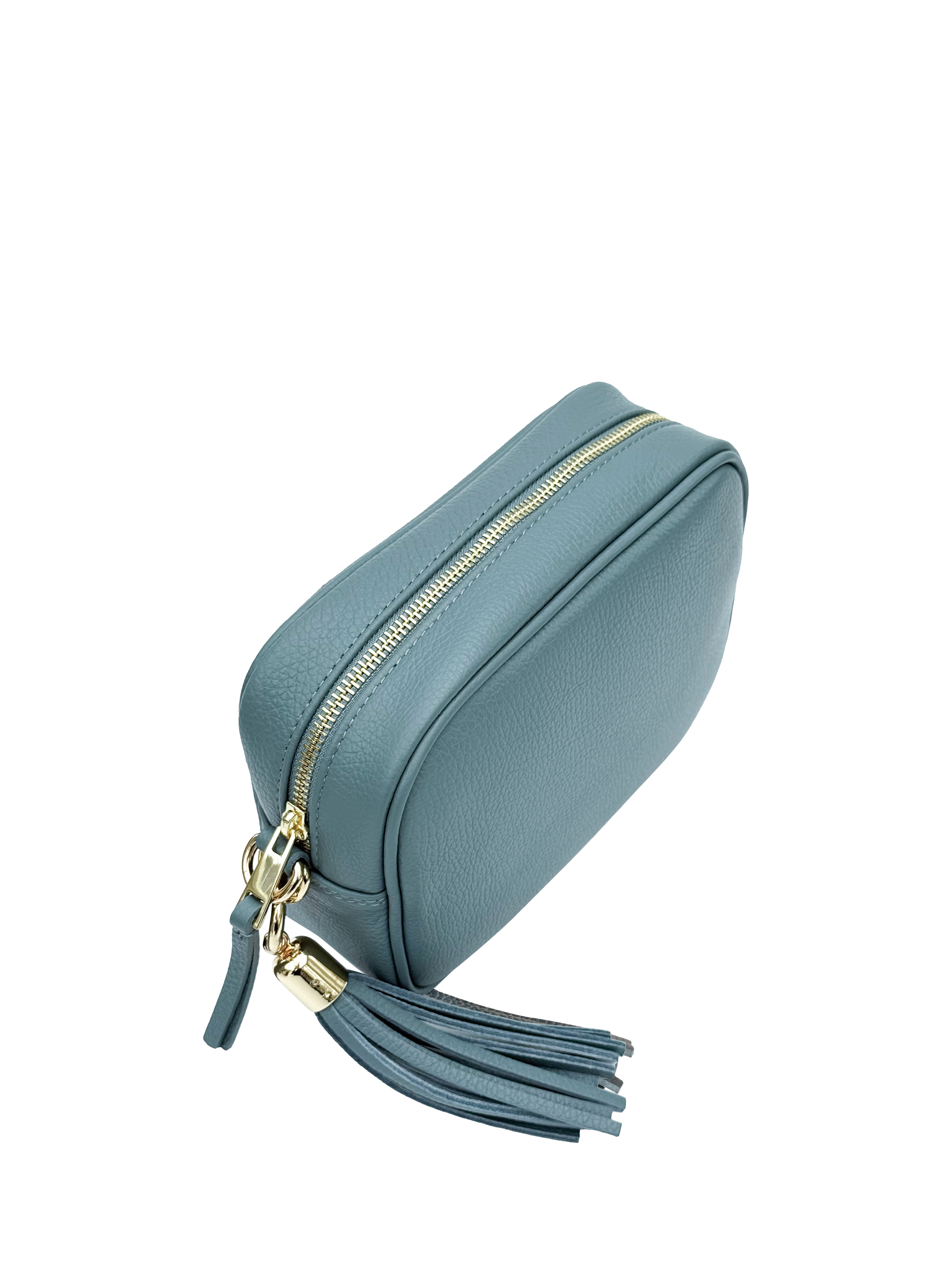 Product image 6 of 6, which shows Apatchy London Leather Crossbody Camera Bag, Ocean
