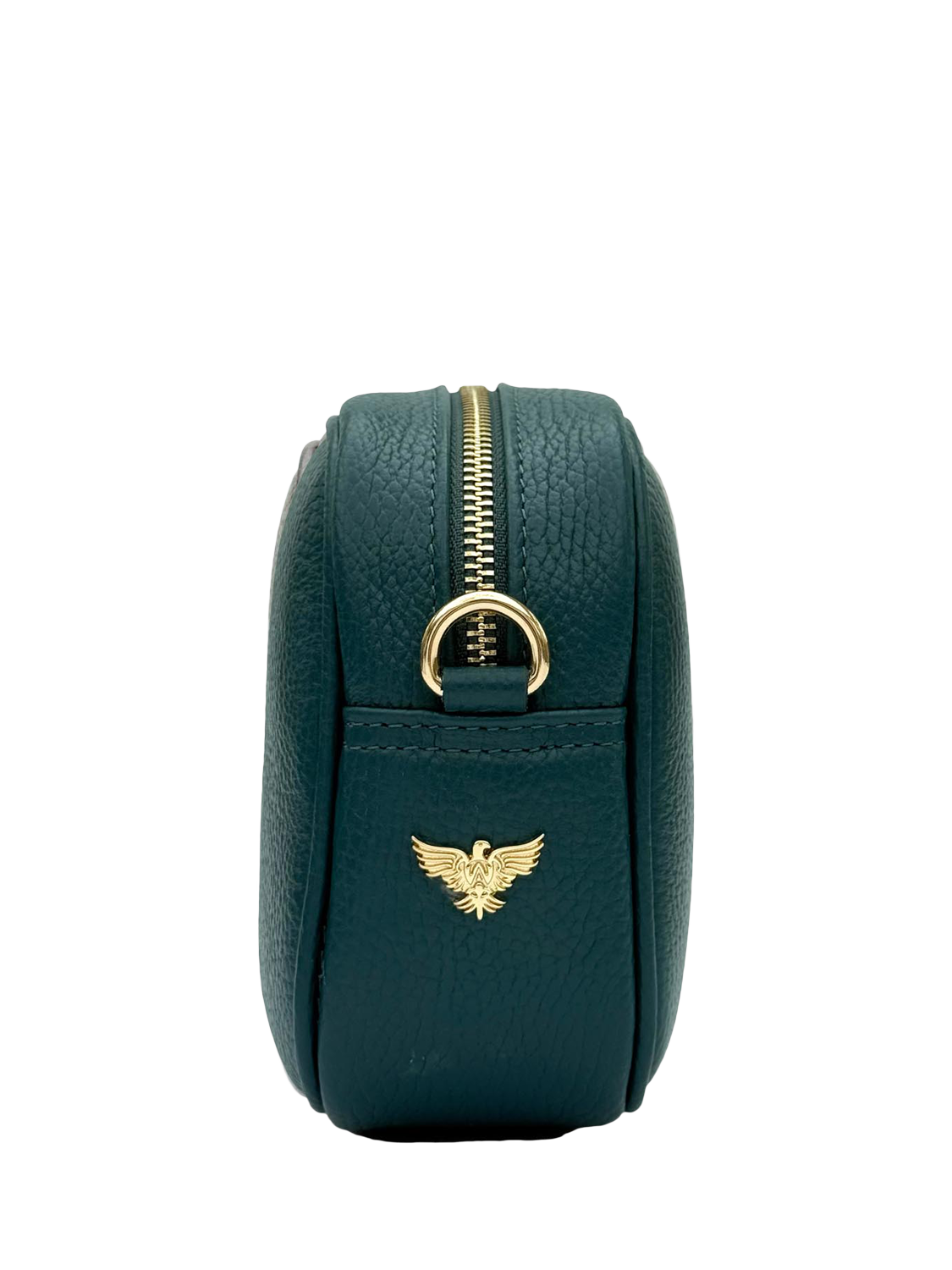 Product image 3 of 6, which shows Apatchy London Leather Crossbody Camera Bag, Teal