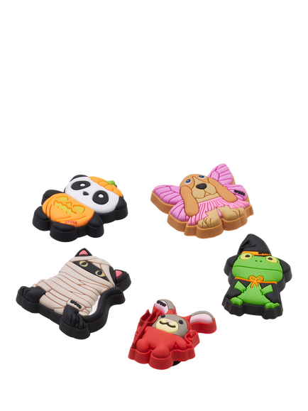 Crocs Kids' Animals In Costumes Jibbitz, Pack of 5, Multi, Multi