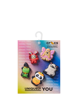 Crocs Kids' Animals In Costumes Jibbitz, Pack of 5, Multi - view 2, Multi