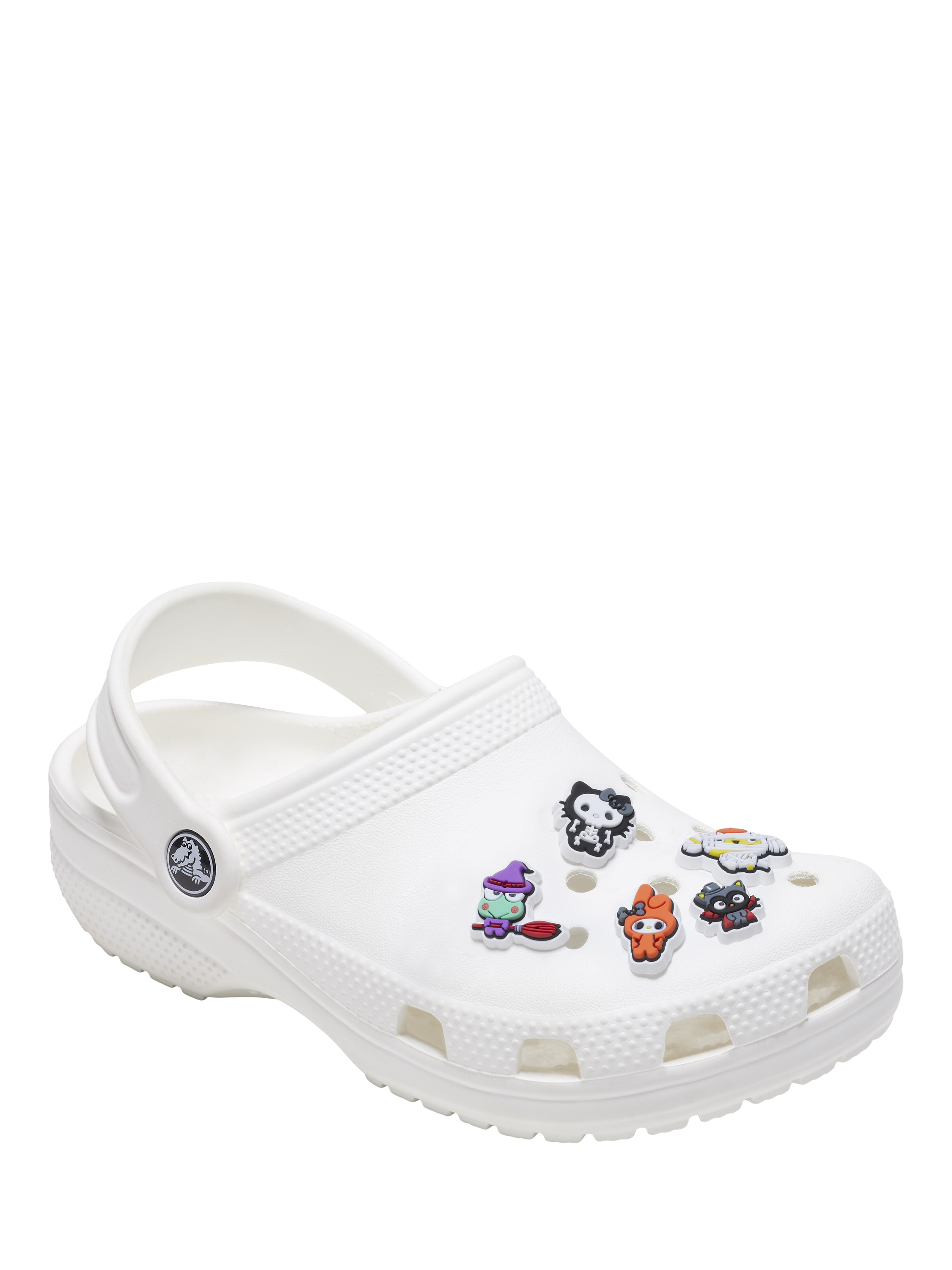 Product image 3 of 4, which shows Crocs Kids' Hello Kitty Halloween Jibbitz, Pack of 5, Multi