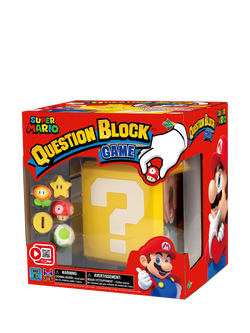 Nintendo Super Mario Question Block 3 in 1 Game, Multi