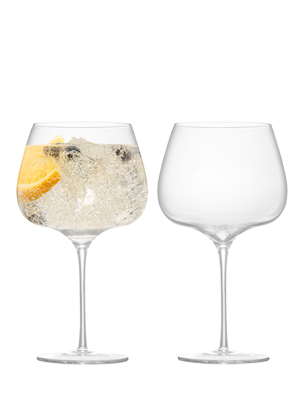 Anton Studio Designs Juno Gin Glasses, Set of 2, 700ml, Clear, Clear