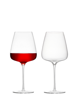 Anton Studio Designs Juno Red Wine Glasses, Set of 2, 600ml, Clear, Clear