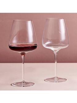 Anton Studio Designs Juno Red Wine Glasses, Set of 2, 600ml, Clear - view 2, Clear
