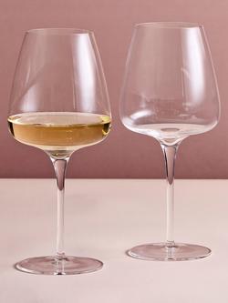 Anton Studio Designs Juno White Wine Glasses, Set of 2, 450ml, Clear - view 2, Clear
