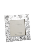 Lancaster and Gibbings Teddy Bears Photo Frame, 3.5 x 3.5" (9 x 9cm), Pewter