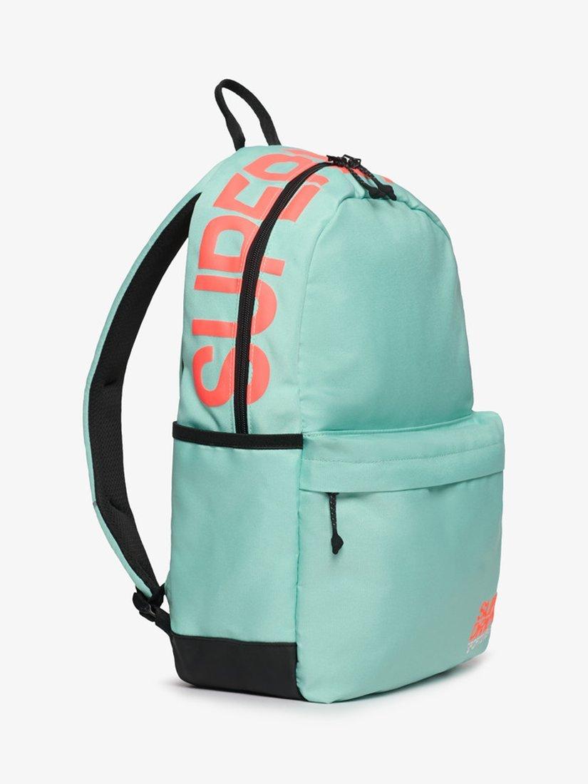 Product image 3 of 6, which shows Superdry Logo Windyachter Montana Rucksack, Green