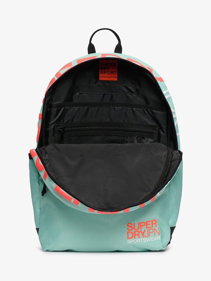Product image 4 of 6, which shows Superdry Logo Windyachter Montana Rucksack, Green